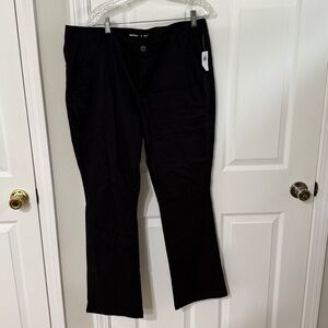 Old Navy Classic Black Boot-Cut Trousers
